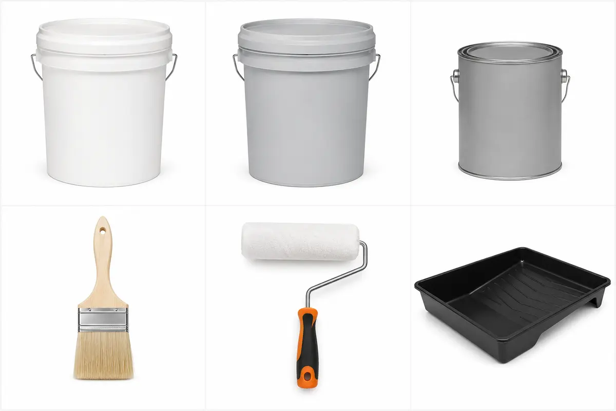 Pinturas y accesorios para mantenimiento